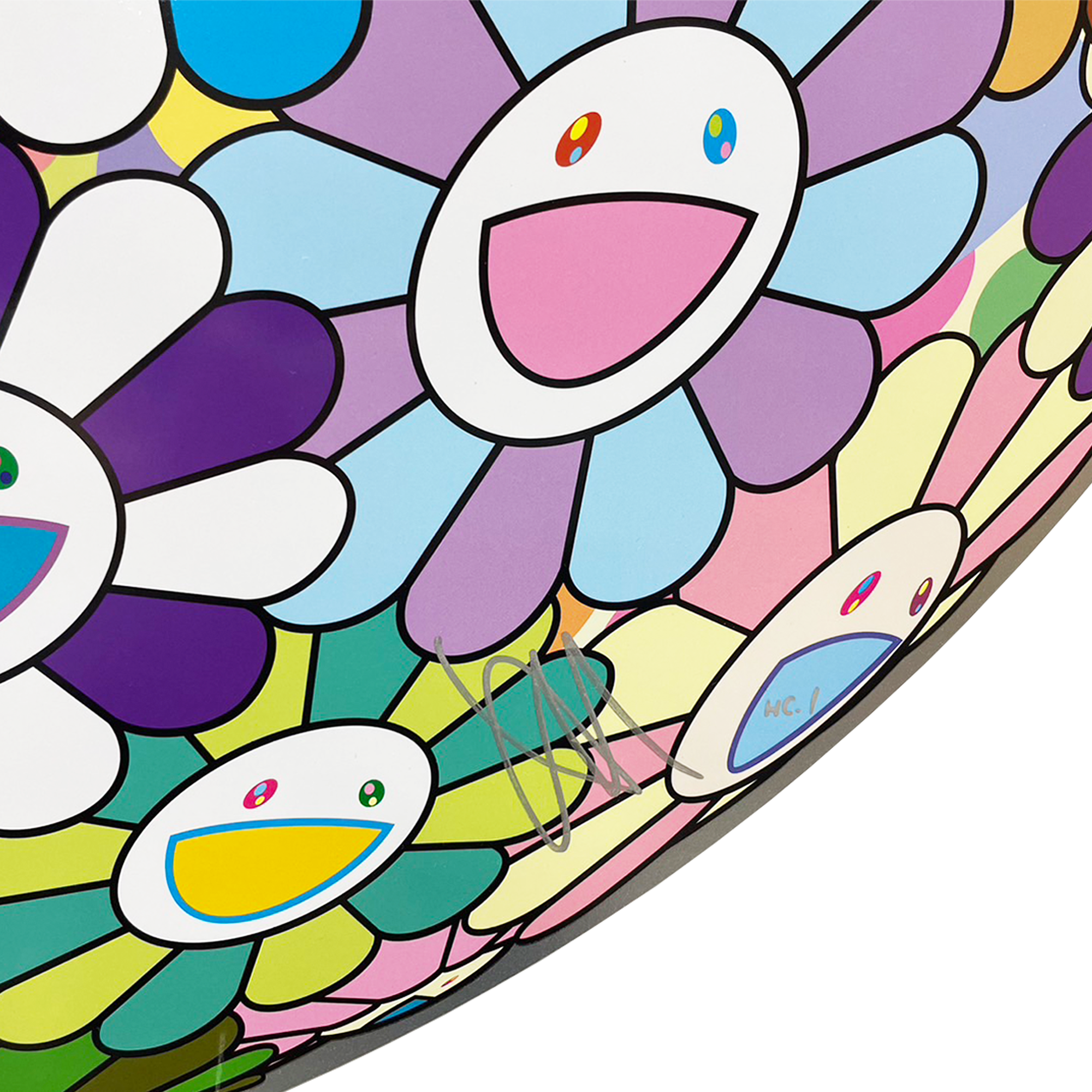 意識の中枢に突入 ポスター ED300 意識の中枢に突入 村上隆 ポスター