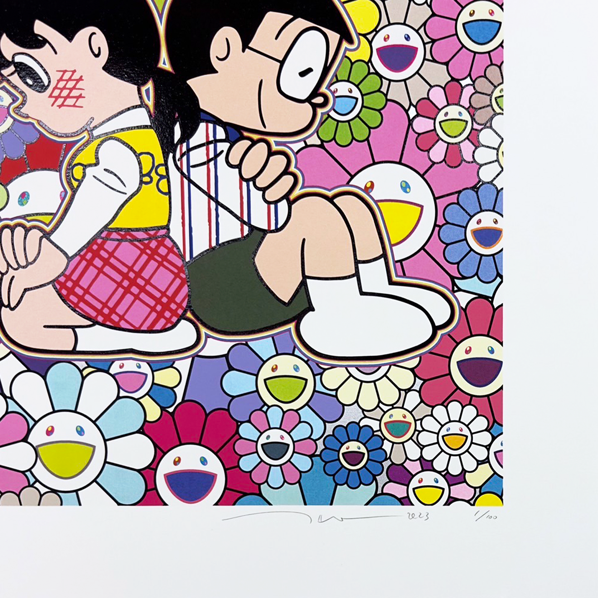 村上隆 ポスター「ドラえもん えいえいおー!」 ドラえもん えいえいお