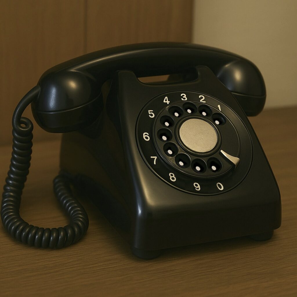 レトロ黒電話超レア商品令和7年5月13日未来技術遺産登録されました