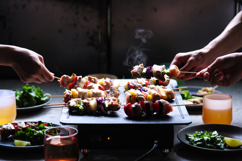 MAGIC GRILL 高火力ホットプレート abien 黒 煙少なめ 均一加熱 Amazon