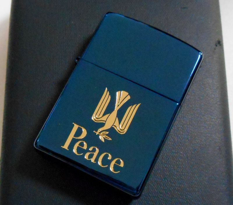 Peace！ピース ブルーチタン JT 2007 キャンペーン ZIPPO！おまけ