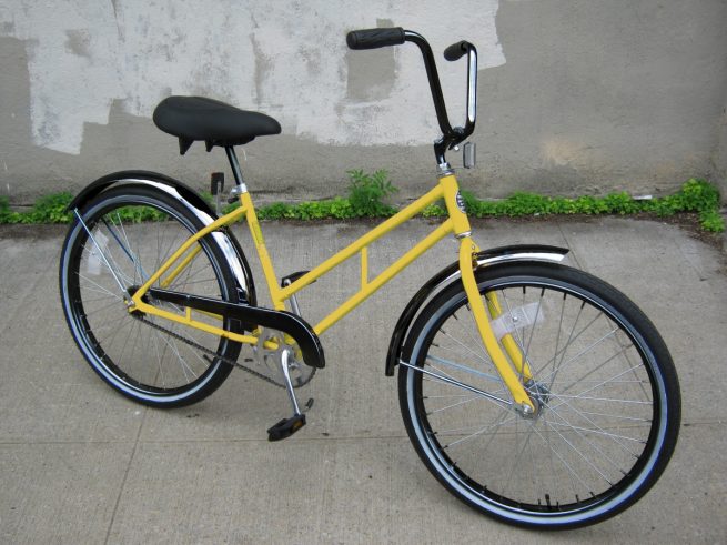 Supersized Newsgirl with High Rise Handlebars | ZIZE Bikes