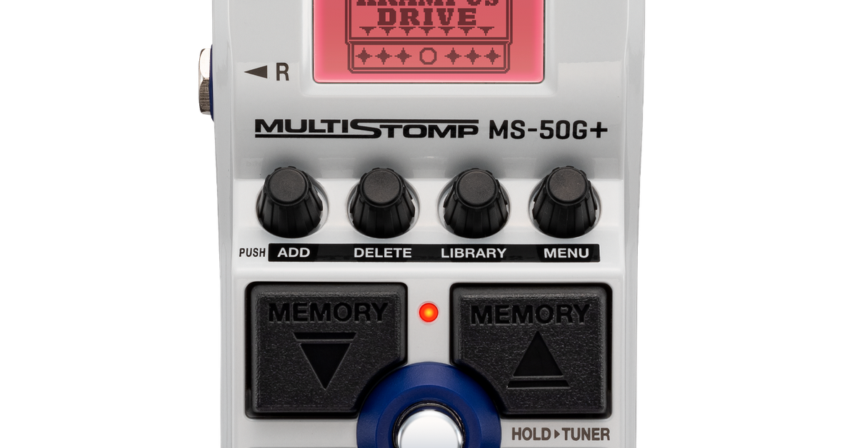 ZOOM MS-50G+ マルチエフェクター 箱付き ZOOM MS-50G+ MultiStomp | ZOOM