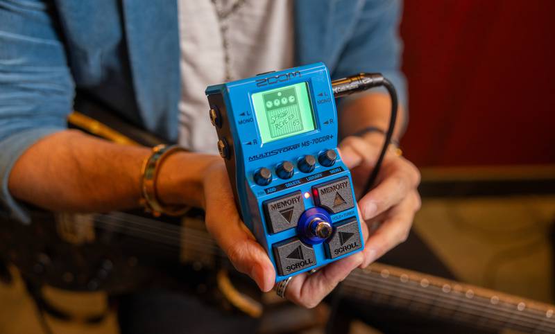 MS-70CDR+ MultiStomp for Guitarists | Buy Now | ZOOM