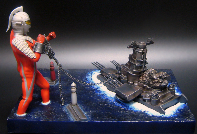 希少】ウルトラセブン×アイアンロックス／リアルバトルシリーズ