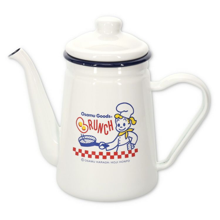 OSAMU GOODS】ホーローカフェポット（ブランチ）OG-21 | オサムグッズ