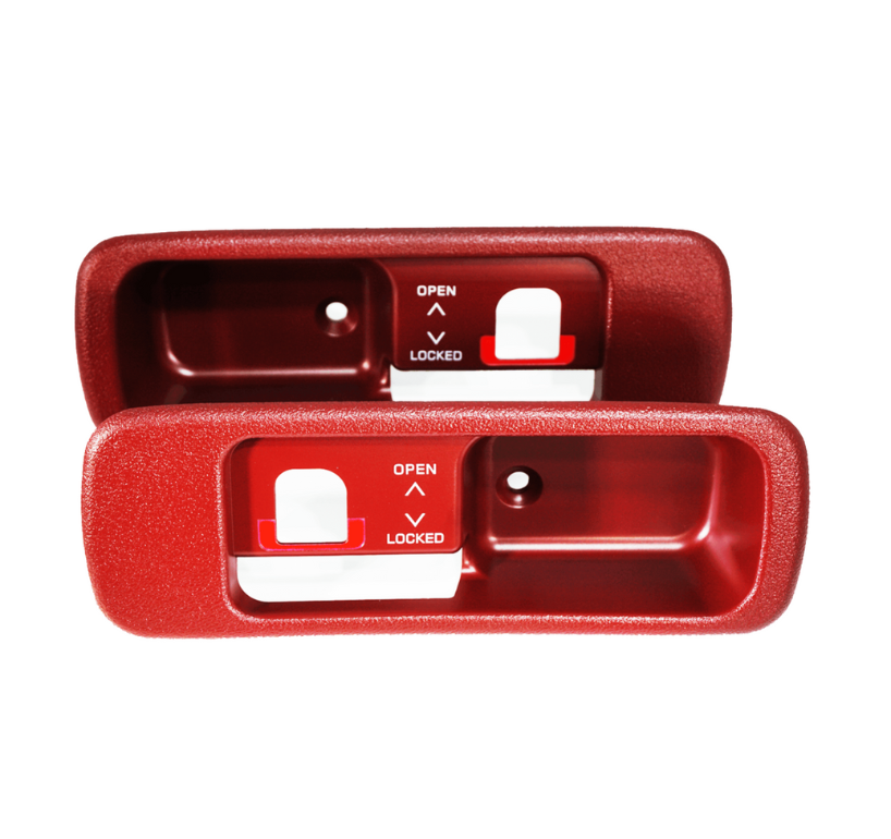 ZSPEC T-Top Handle Finisher Set for Nissan Z32 300zx NON-LOCKING Tops