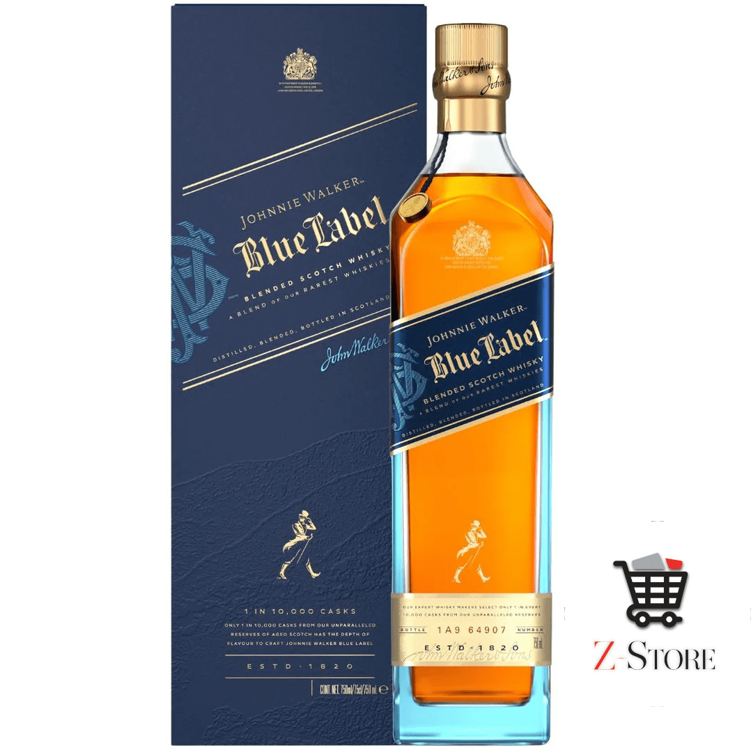 Johnnie Walker Blue Label Whisky 750 Ml | Z-Store Online Shop