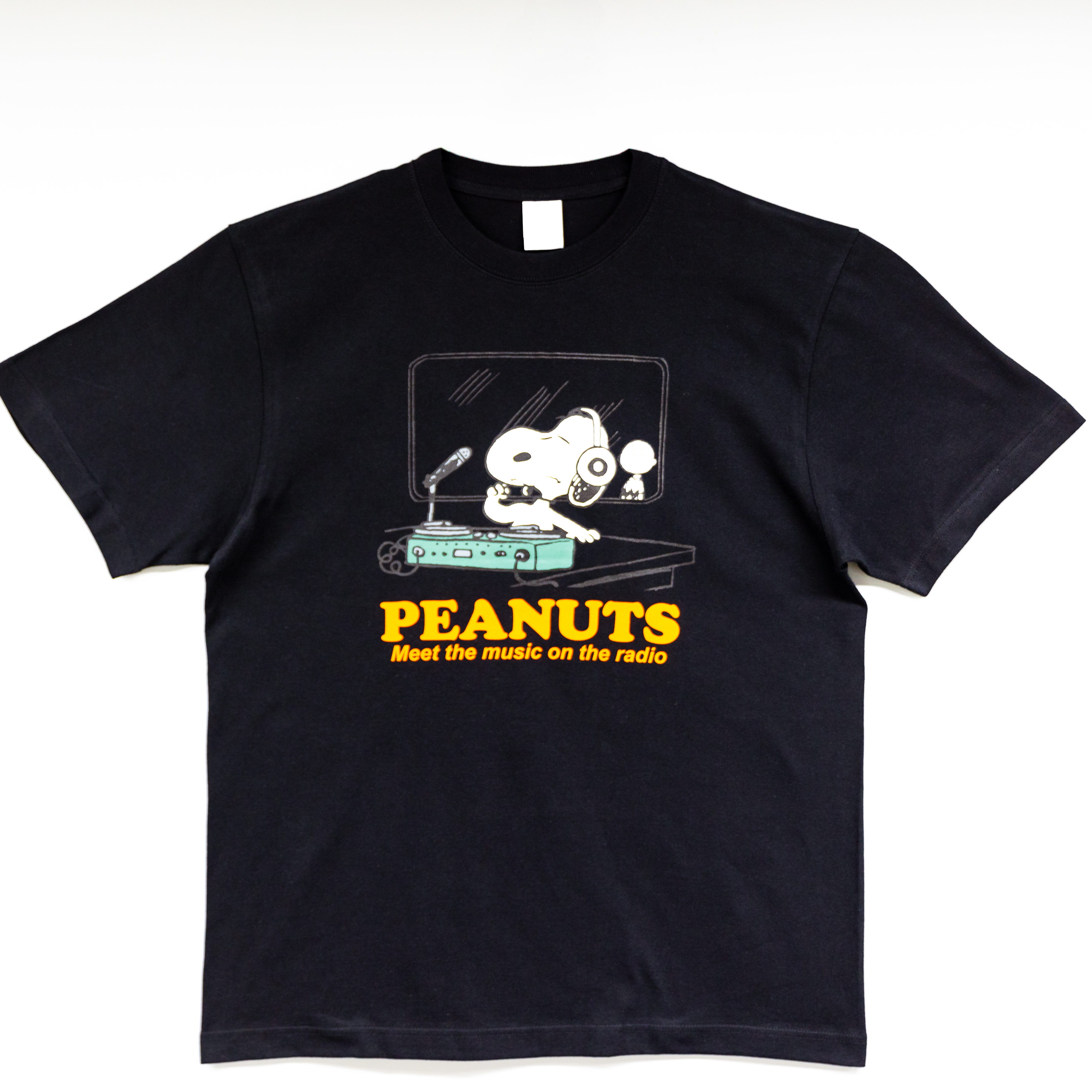 ZPZP×FM802 35周年 コラボスヌーピーTシャツ（BLACK） | ZPZP Online Store