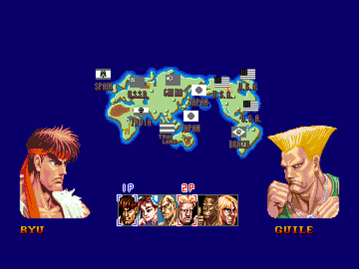 Street Fighter 2 - ZX Online - Modern ZX Spectrum Games