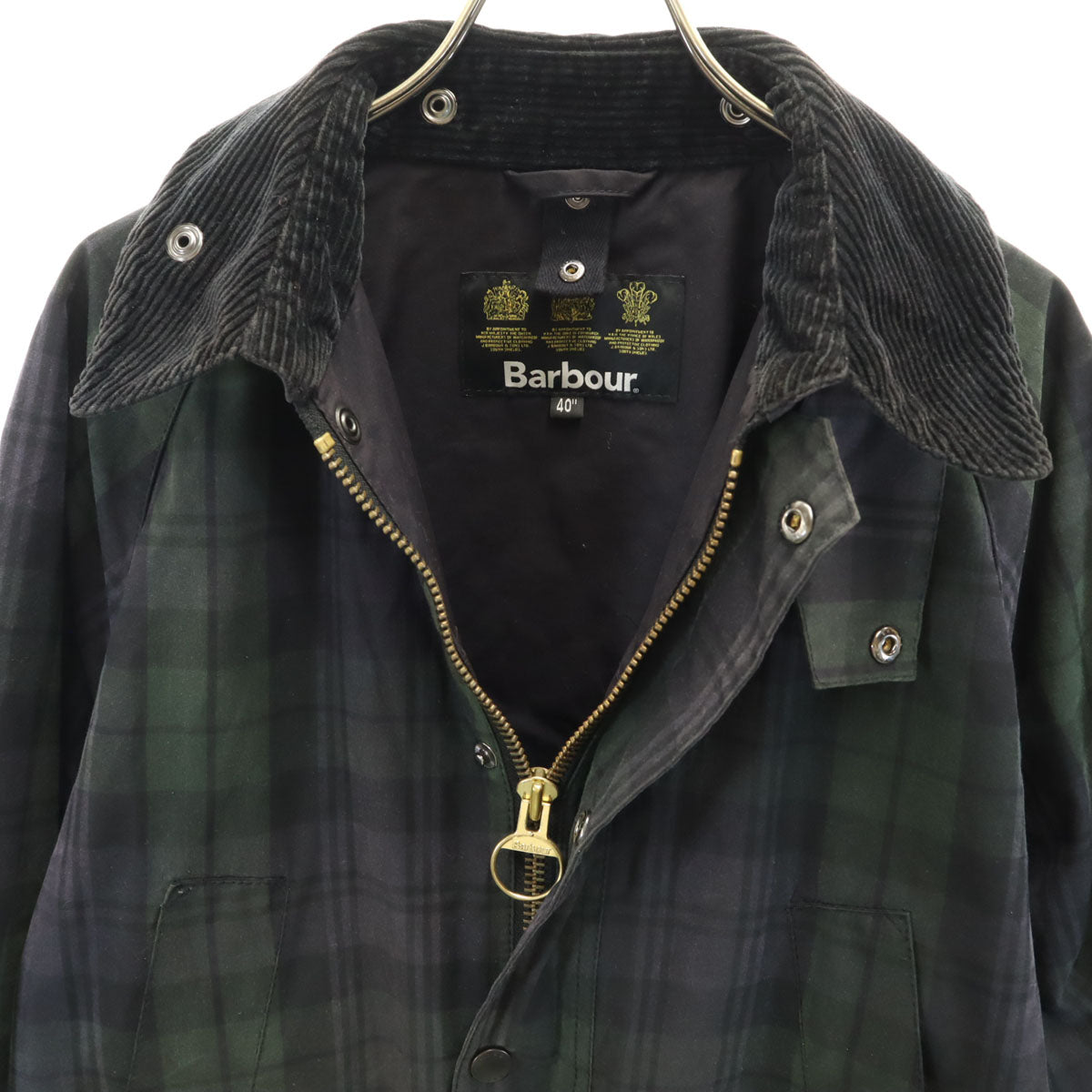 Barbour バブアー ブラックウォッチ ビデイル オイルドジャケット 40