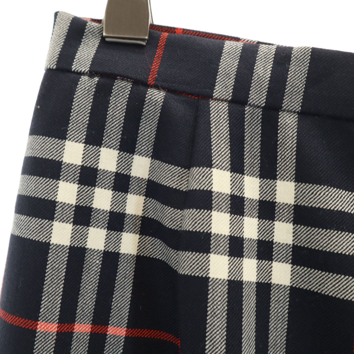 希少色 BURBERRY マフラー ノバチェックライトブルー カシミヤ100