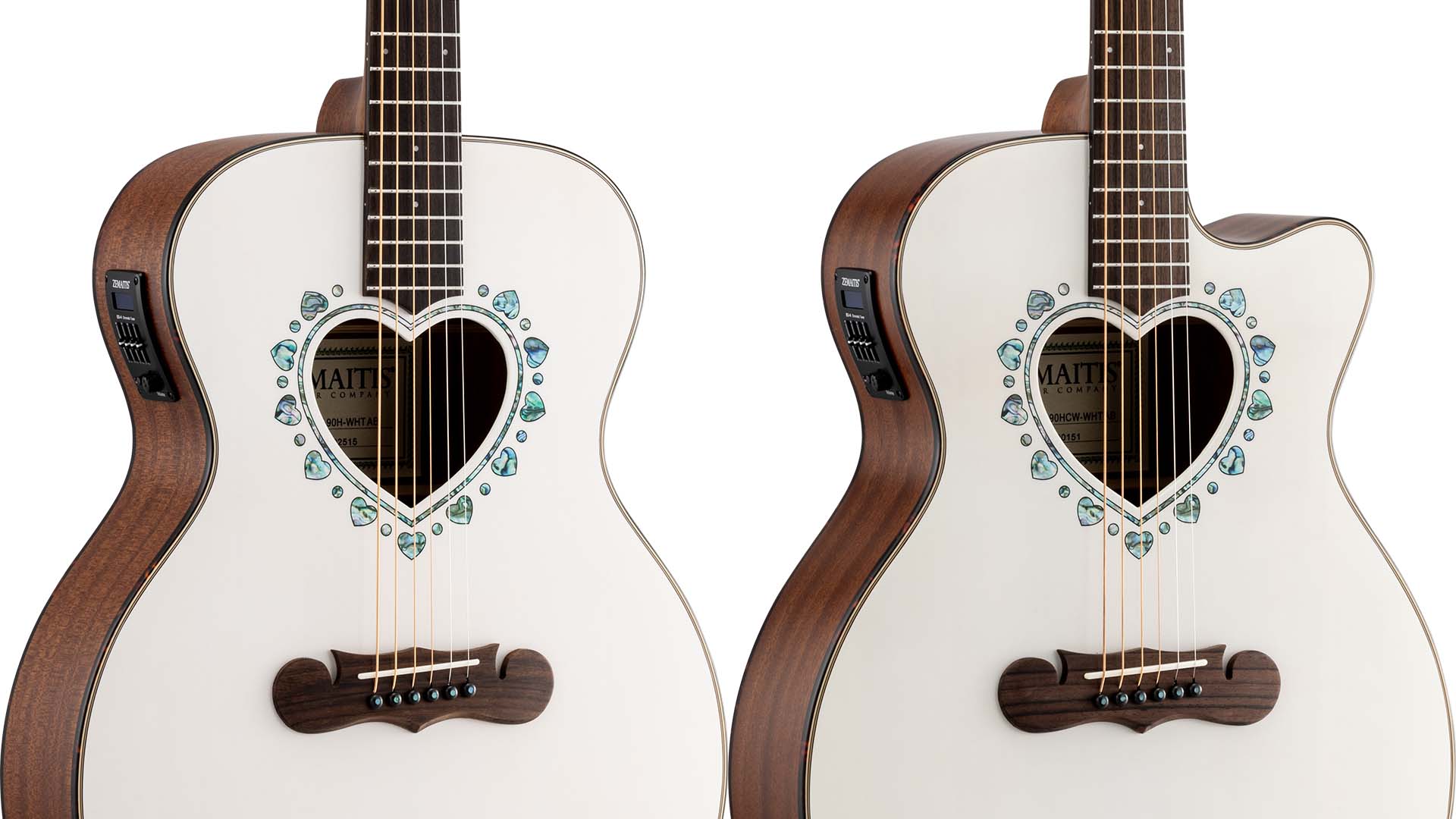 ゼマイティスより、オーケストラ・モデルのエレアコCAF-90HとCAF-90HCW