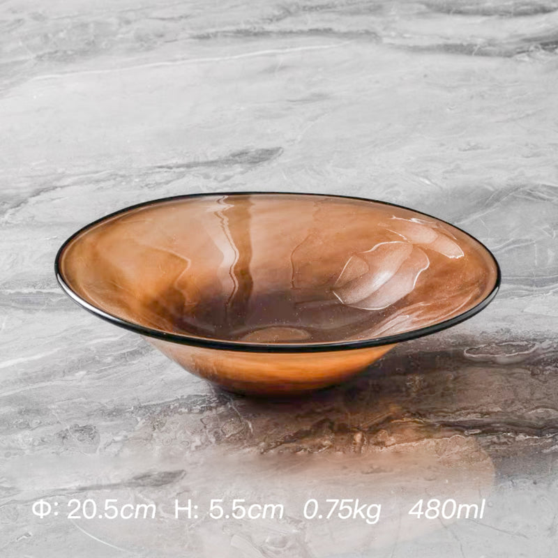 ニュアンスカラーガラスボウル – acacia