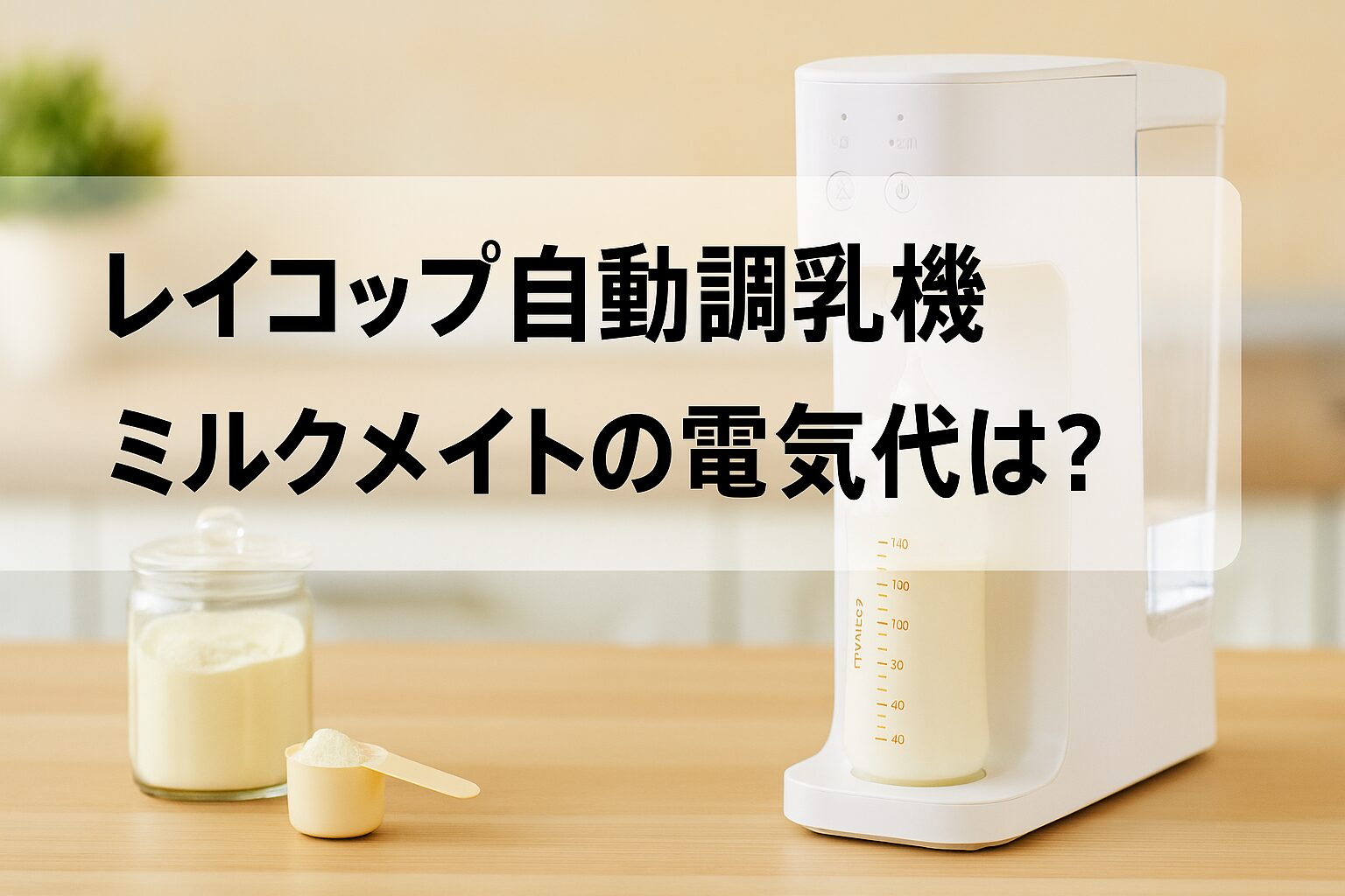 レイコップ ワンタッチ 調乳ポット ミルクメイト ワンタッチ調乳1.5L