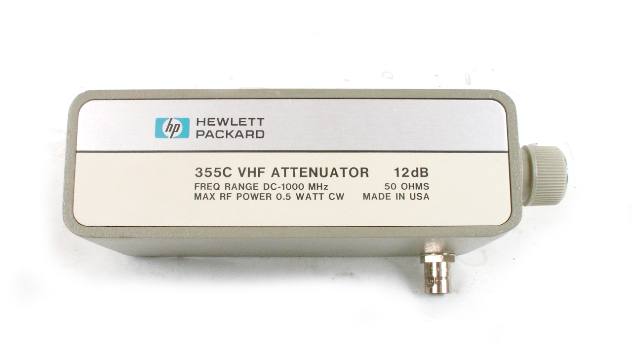 受信機 HP/HEWLETT PACKARD 355D VHF ATTENUATOR HP/HEWLETT PACKARD
