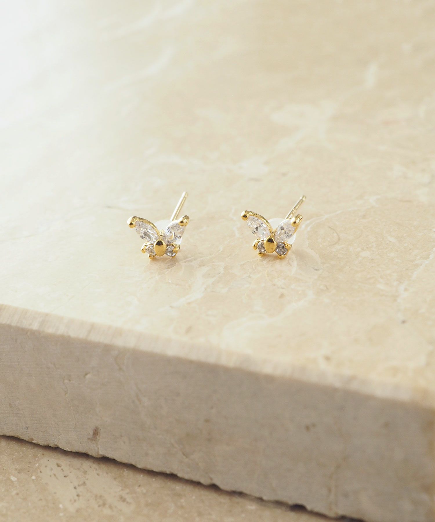 スタージュエリー バタフライピアス K18 STAR JEWELRY/スター