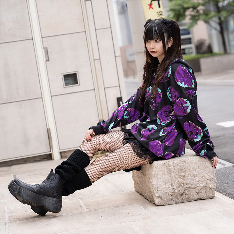 イチゴ ZIP BIGパーカー PU – ACDC RAG