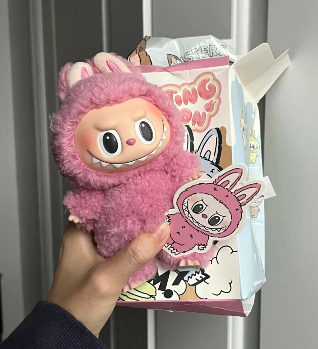 Labubu POP MART Original Importado - Coleção Exclusiva Macaron