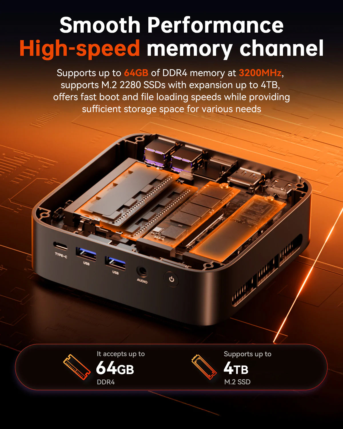ACEMAGIC K1 AMD Ryzen™ 5 7430U Mini PC