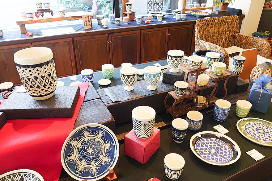 10月16日～11月4日「薩摩切子焼 線刻魅了白石昌弘作陶展」開催