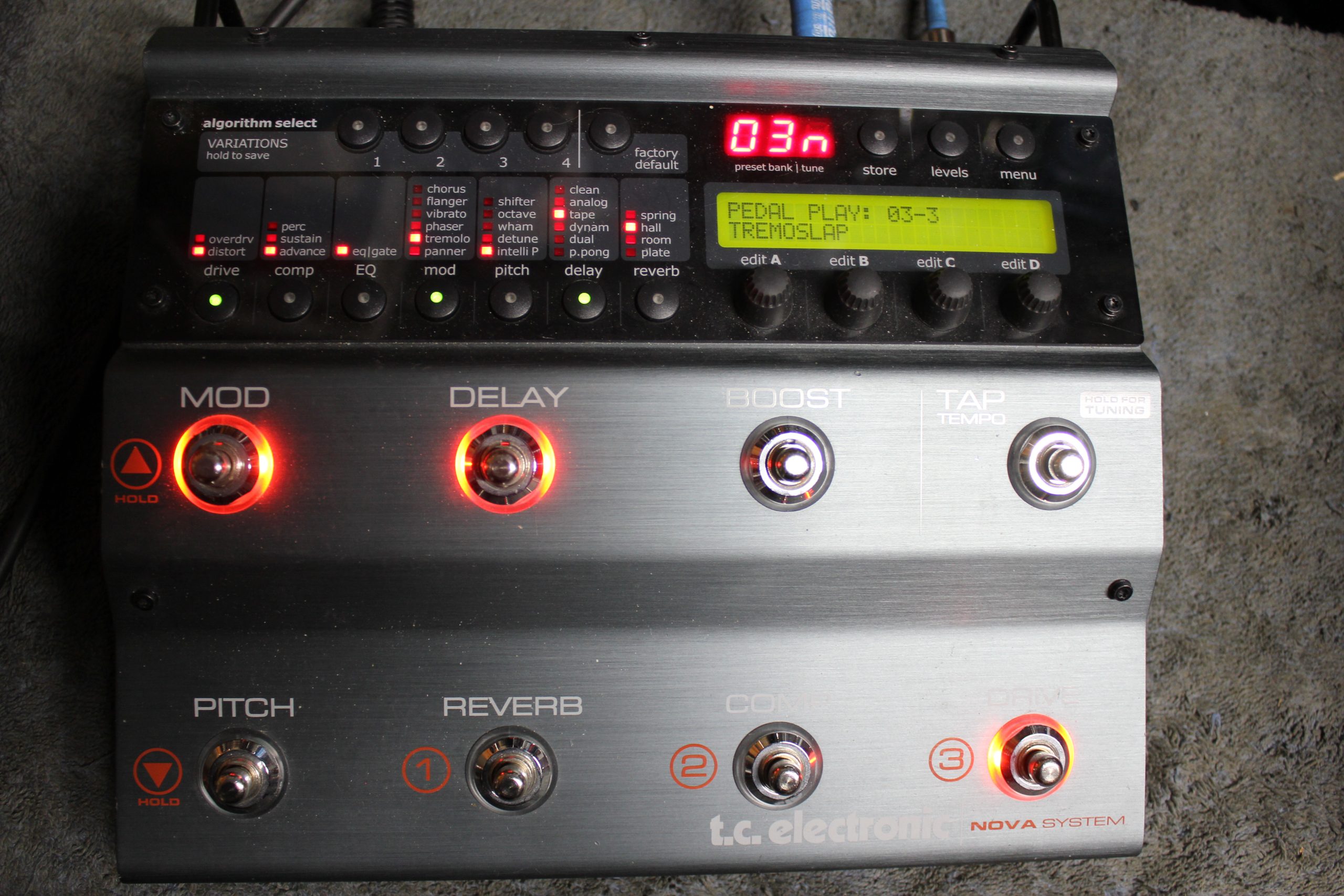 t.c. electronic NOVA System マルチエフェクター TC Electronic