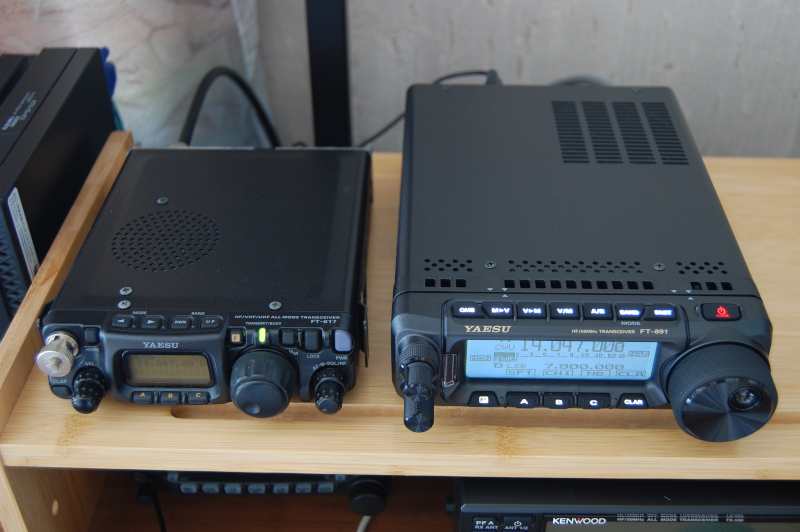 久々のFT-891でFT-817と聴き比べ（CW） | Active Shack