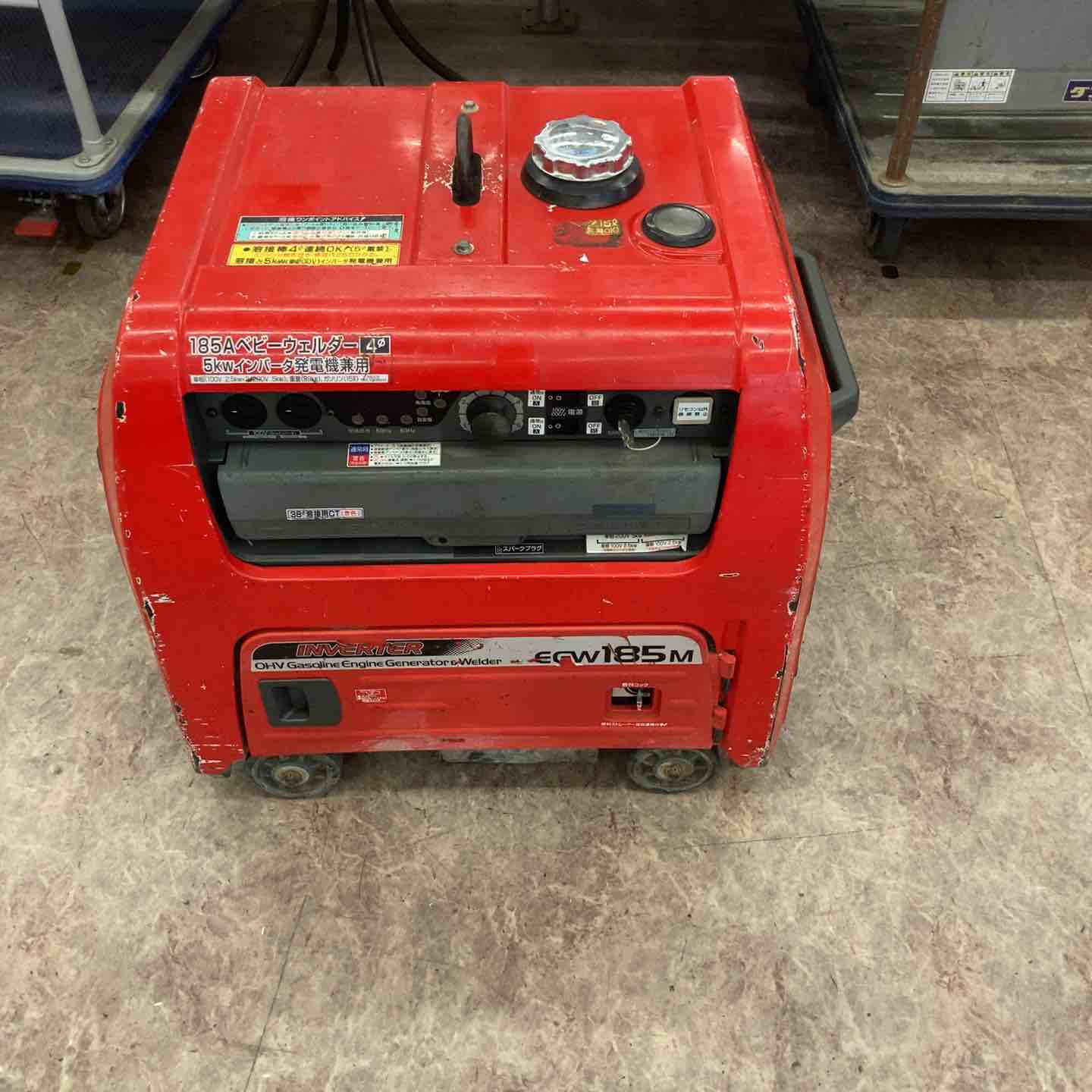 店頭受取り限定】◇やまびこ産業機械 新ダイワ EGW185M-ISTエンジン