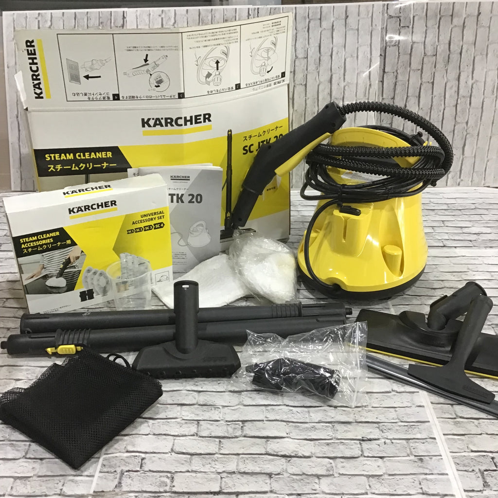 ✨うれしい未使用品✨ KARCHER SC JTK 20 スチームクリーナー