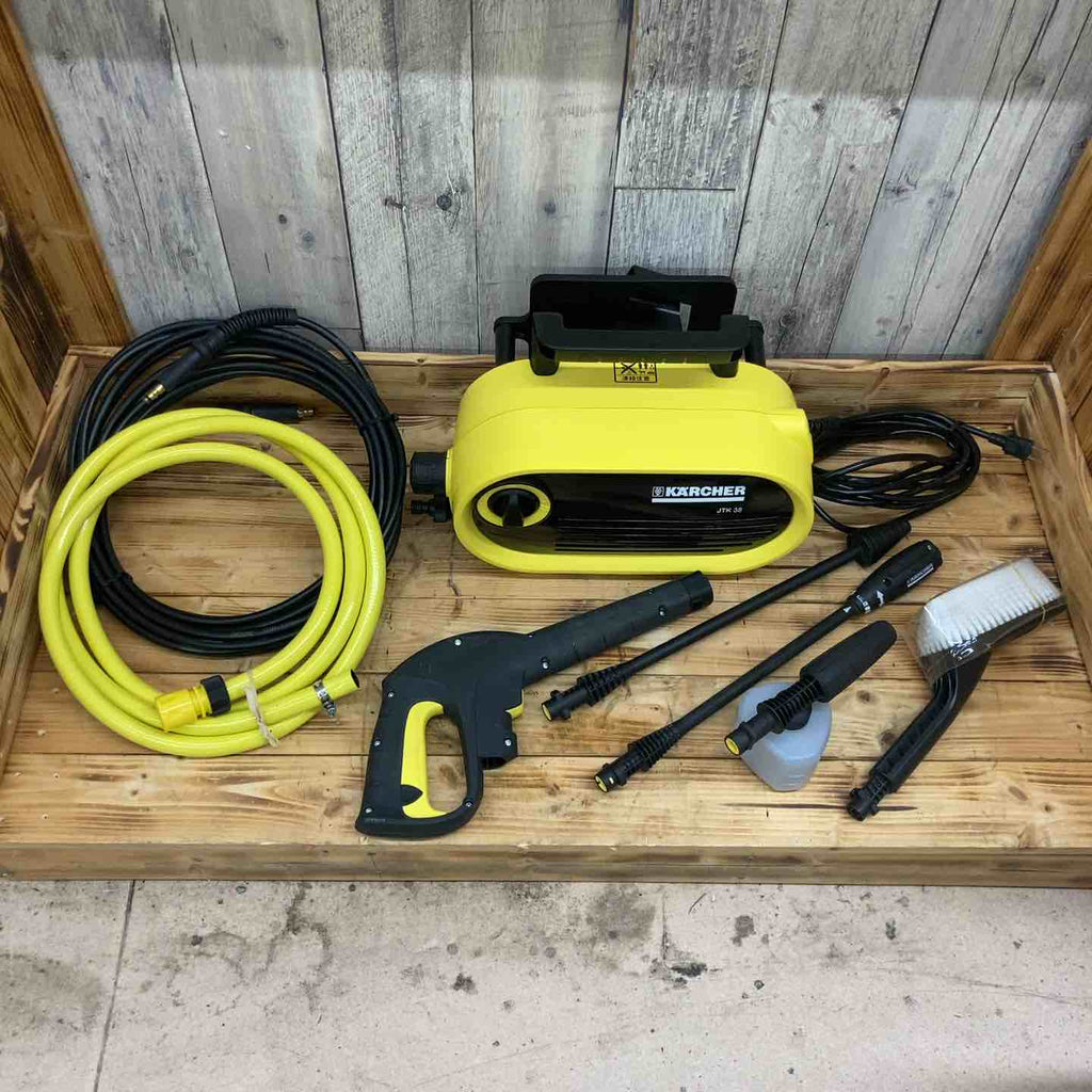 数回使用美品】KARCHER JTK 38 高圧洗浄機 本体 蛇口&バケツ可 Amazon