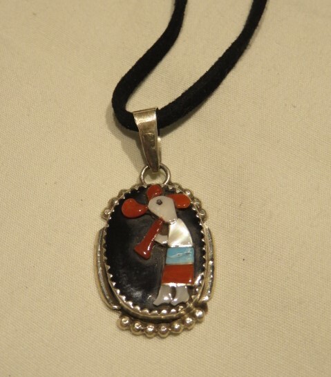 □インディアンジュエリー□ZUNI族（ズニ族）□ネックレス（ZUNI-N-017