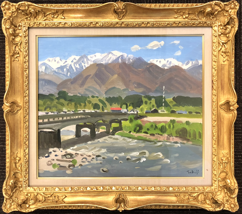 宮本三郎 中村琢ニ 油彩画 2点佳作 宮本三郎 中村琢ニ 油彩画 2点佳作