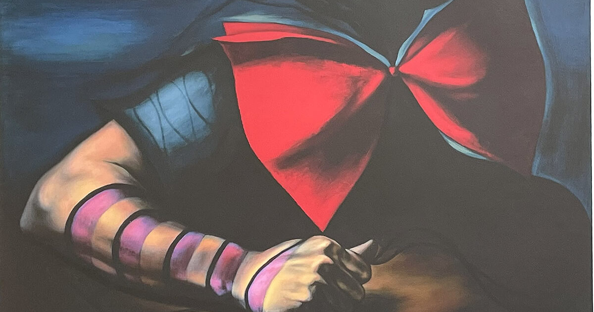 岡本太郎「傷ましき腕」/限定セリグラフ/絵画販売(SOLD)