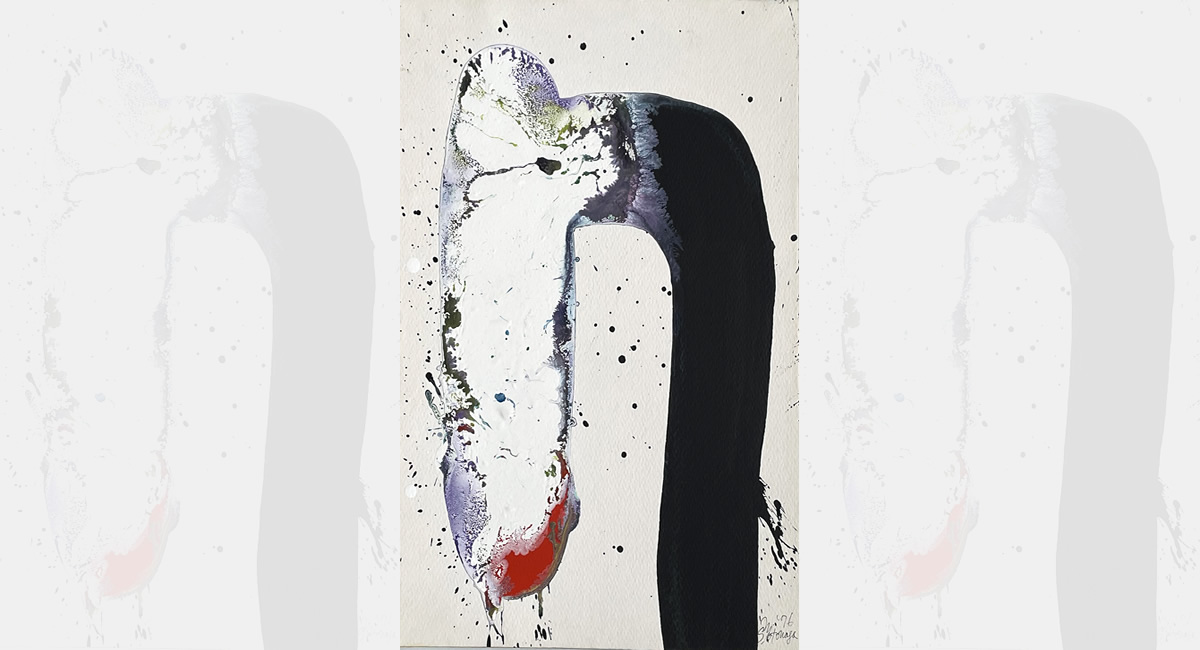 真作むいろはかさなり元永定正 大判シルクスクリーン 直筆サイン 版画 絵画