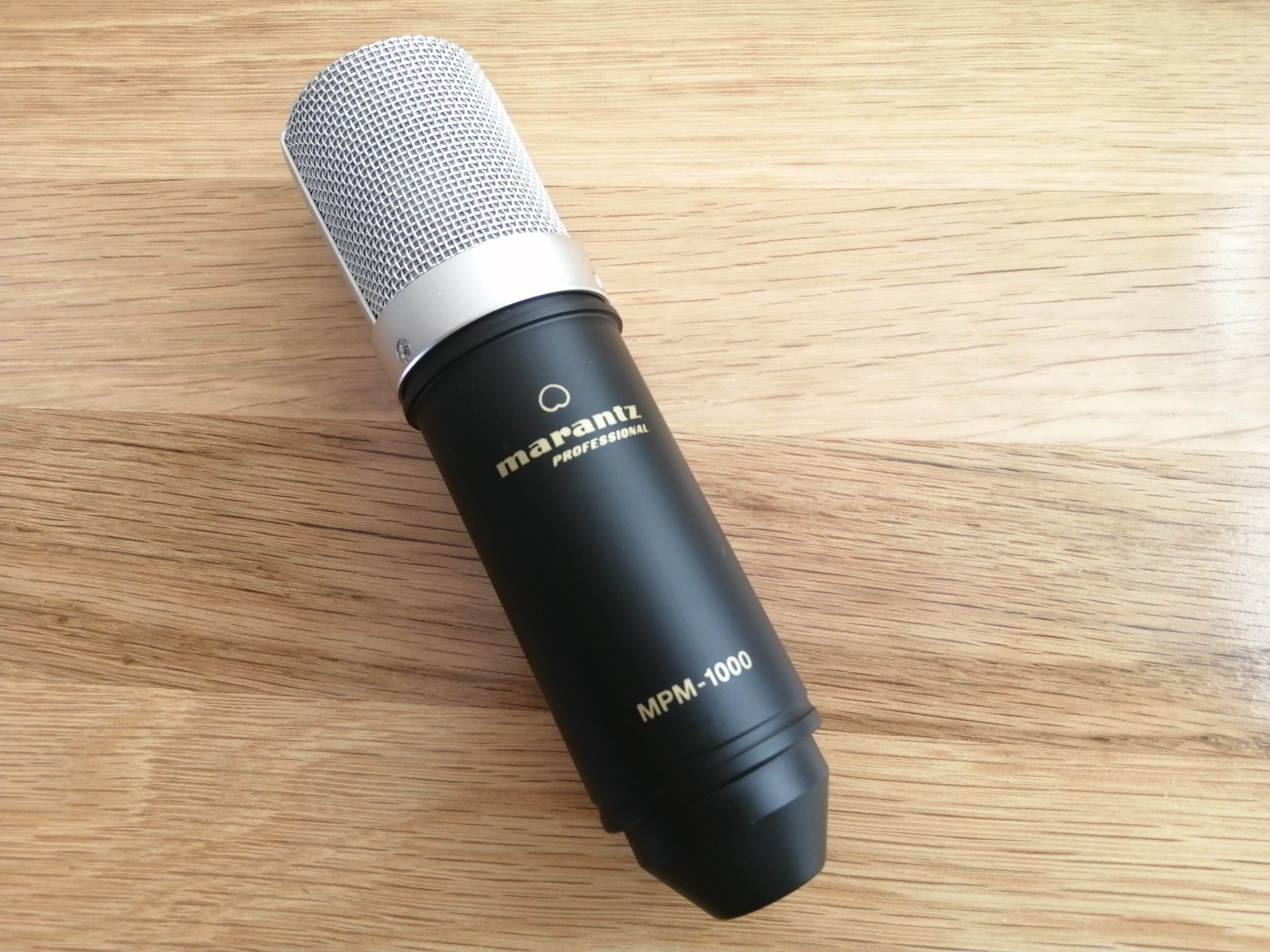 コンデンサーマイク marantz「MPM-1000」のレビュー。驚異のコスパ