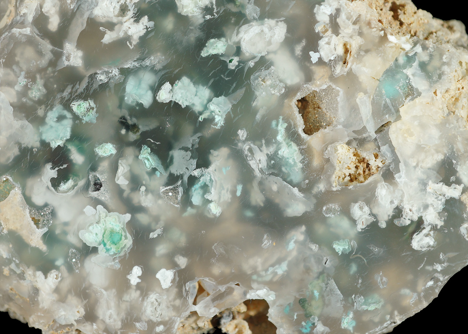 良*庵様 『2022年発見』 クリソコラインカルセドニー 原石 鉱物標本