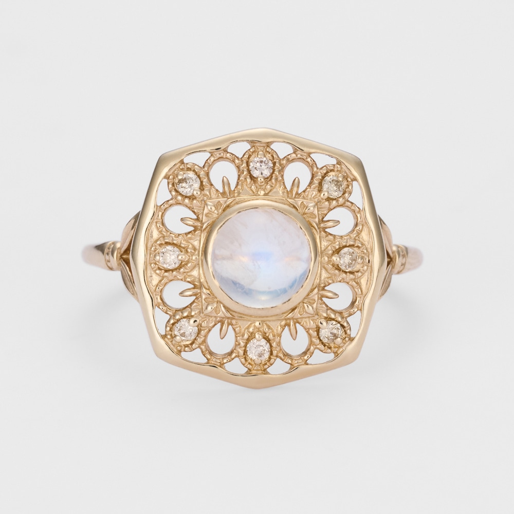 アガット ラブラドライト 10K 11号