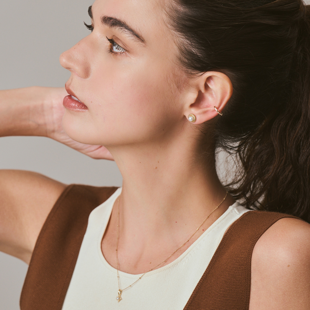 ageteパールピアス【ドラマ(逃げ恥)にて新垣結衣さん着用と同じもの