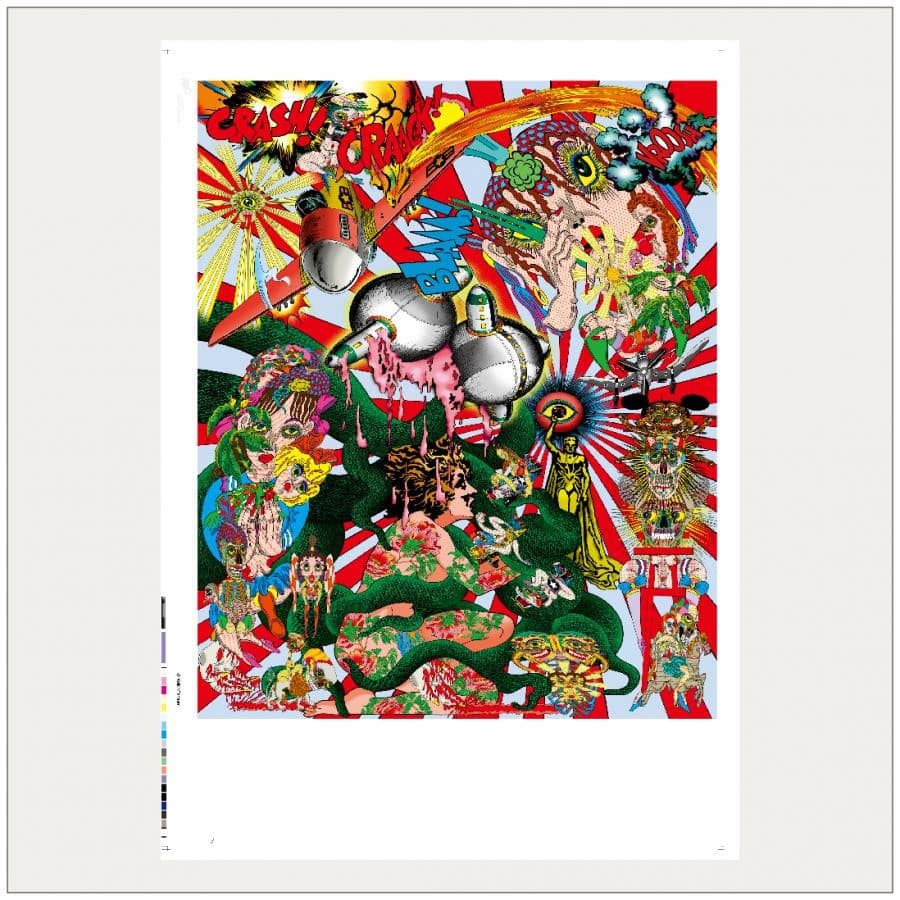 ART POSTER Keiichi Tanaami｜田名網敬一(断ち落としなし)｜ PARCO