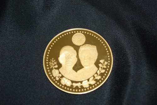 天皇・皇后両陛下御訪米記念メダル【1975年】