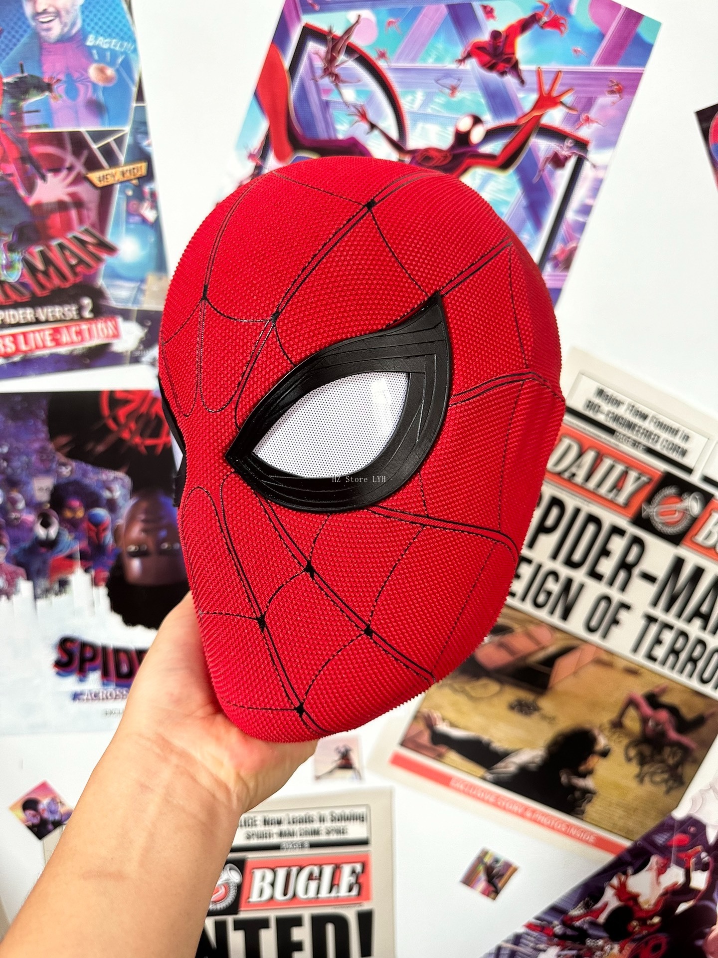 マーベルカスタムオランダスパイダーマンマスク3Dプリント成形シェル