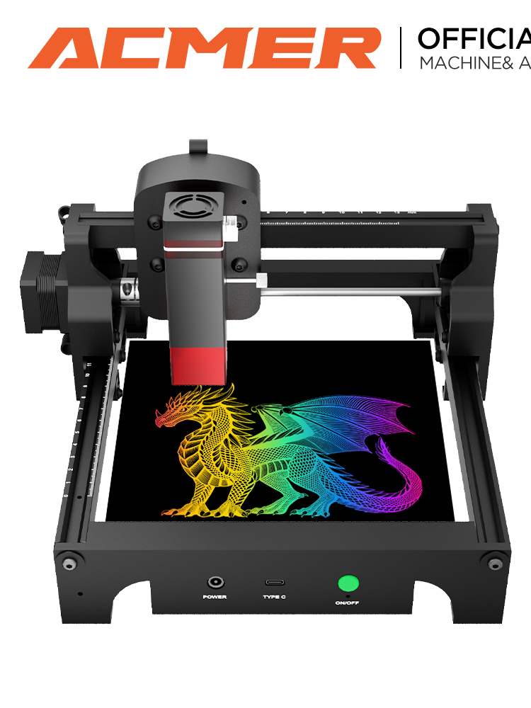 ACMER S1 2.5 ワットポータブルレーザー彫刻 CNC 彫刻機レーザー