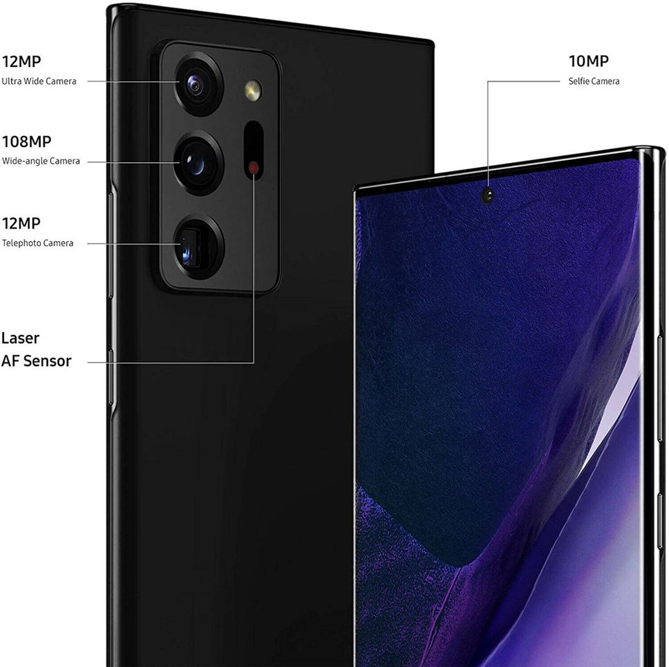 Samsung Galaxy Note20 Ultra 5G Note20U N9860 Dual Sim 12GB RAM 256