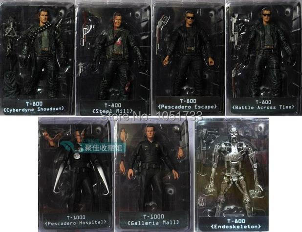 NECA ターミネーター 2 アクションフィギュア T-800 エンドスケルトン