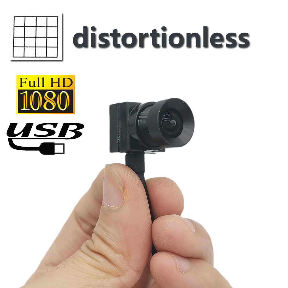 Zero distortion 2.4mm Surveillance camera 1080P Full HD MJPEG