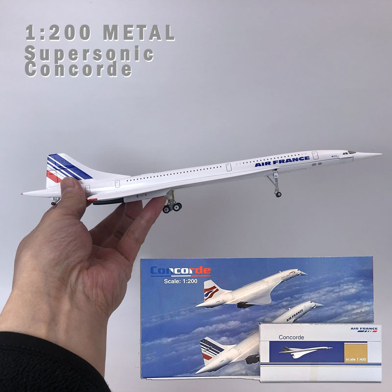 Concorde コンコルド 中型30cm 合金ダイキャストモデル 1:200 Concorde