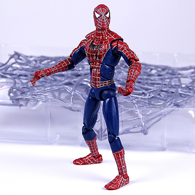 スパイダーマンアクションフィギュア,コレクタブルフィギュア,24cm