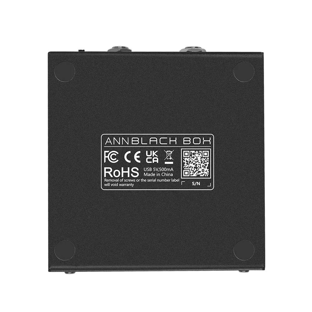 M-VAVE ANNBLACKBOX マルチエフェクツプロセッサー 充電式 ギター