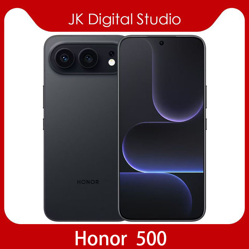 China Version New Honor 500 Snapdragon8s Gen4 6.55inch AMOLED
