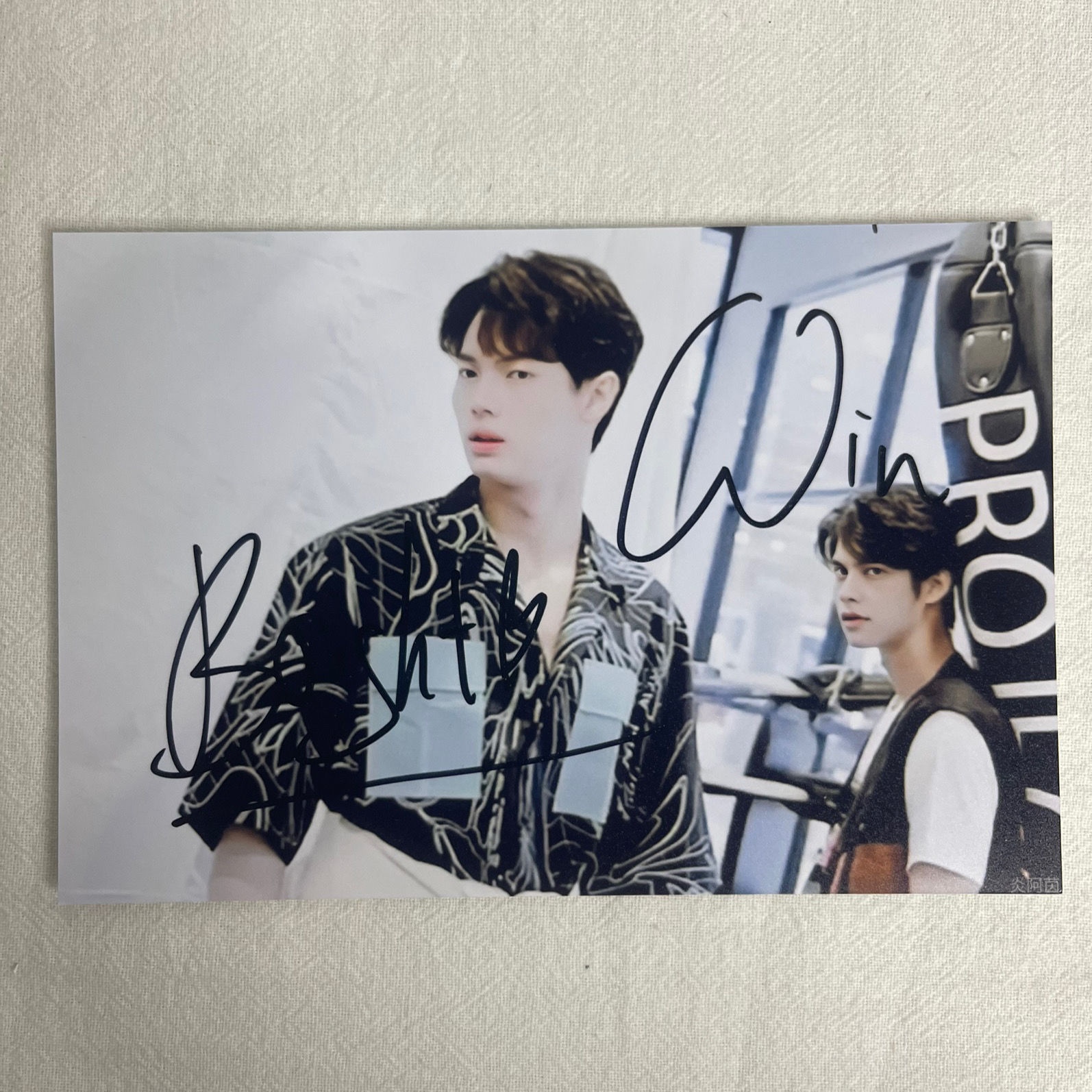 Kito brightくんサイン入り brightwin 2gether